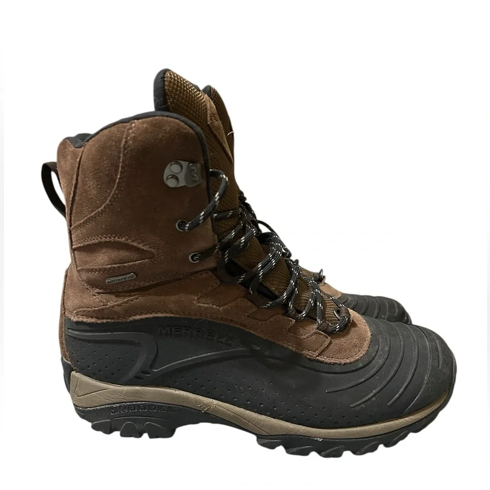 Men’s Merrell Thermo Frosty Tall Shell Waterproof  Winter Boot Size 9.5 - Picture 2 of 11
